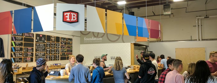 Foundation Brewing Company is one of Chris Visit, july 2017.