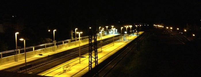 Bahnhof Hemsbach is one of Bf's Baden (Nord).
