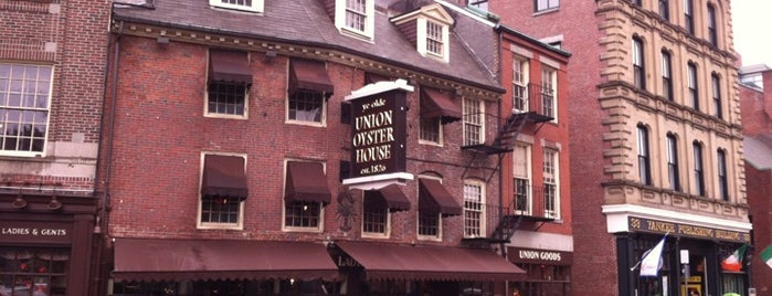 Union Oyster House is one of Cole's Boston Favorites.