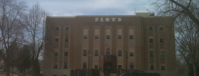 Floyd County Courthouse is one of Larryさんのお気に入りスポット.