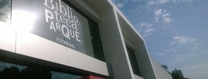 Biblioteca Parque Estadual is one of Lugares guardados de Silvio.