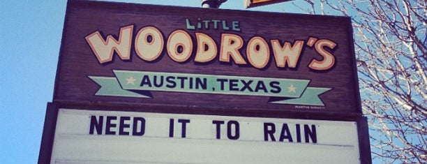 Little Woodrow's is one of Clubs, Pubs & Nightlife in ATX.