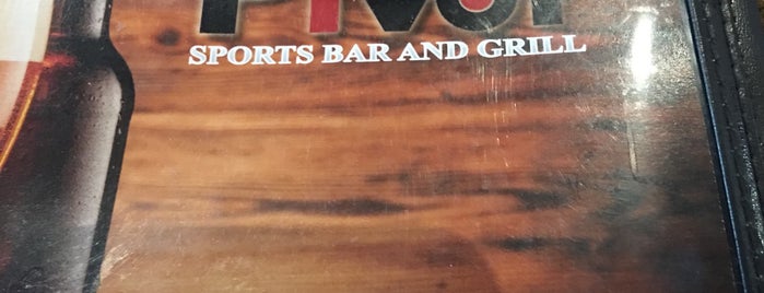 Pivot Sports Bar and Grill is one of Pick food.