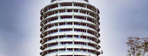 Capitol Records is one of LA: Day 11 (Hollywood).