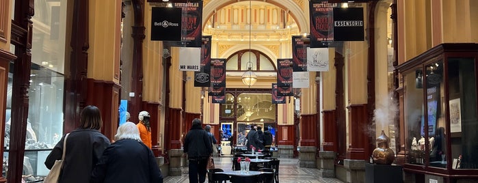 The Block Arcade is one of Melbourne shopping.