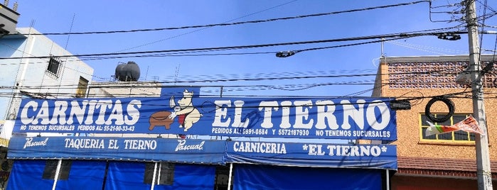 Carnitas El Tierno is one of สถานที่ที่ Kri ถูกใจ.