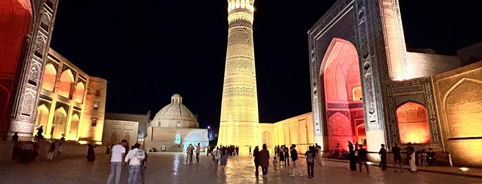 Kalyan Minaret is one of Uzbekistan.