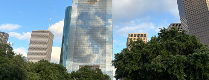 Downtown Houston is one of OUT OF TOWN.
