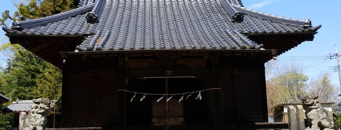 横見神社 (久保田) is one of 旧横見郡式内社.