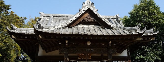 高負彦根神社 (ポンポン山) is one of 旧横見郡式内社.