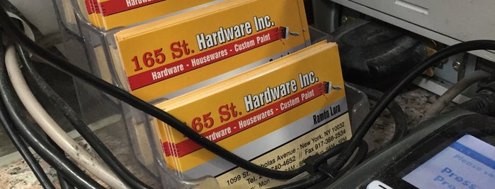 165 St Hardware is one of Tempat yang Disukai Larry.
