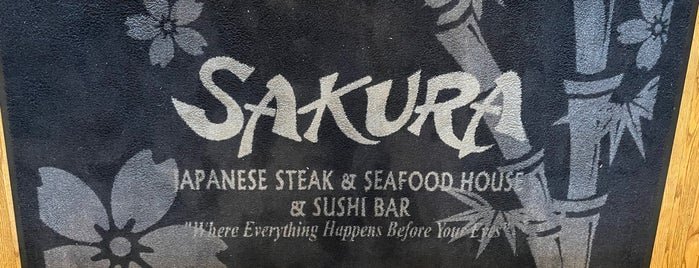Sakura Japanese Steak, Seafood House & Sushi Bar is one of NoVa.