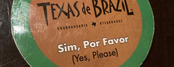 Texas de Brazil is one of My To - Do List.