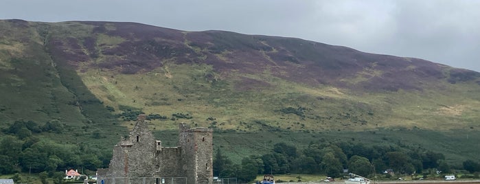 Lochranza Castle is one of Scotland.