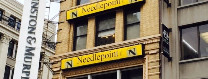 Needlepoint Inc is one of San Francisco shops.