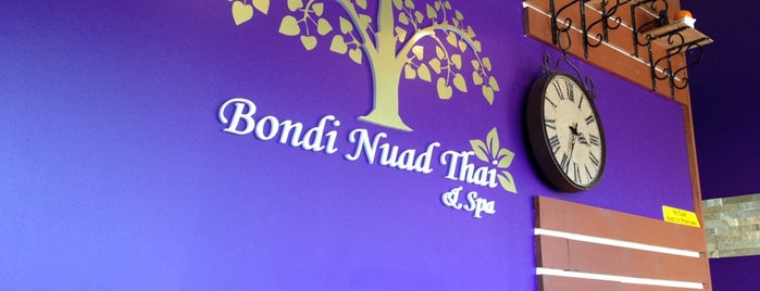Bondi Nuad Thai & Spa is one of Australie & Nouvelle-Zélande.