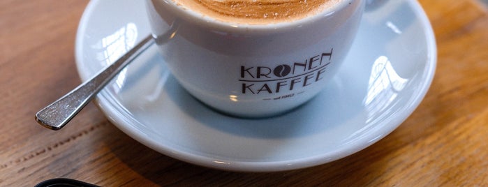 Kronen Café Kaffeerösterei is one of Karlsruhe Best: Coffee, dessert, breakfast.