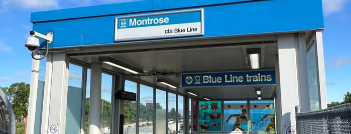 CTA - Montrose is one of Chicago.