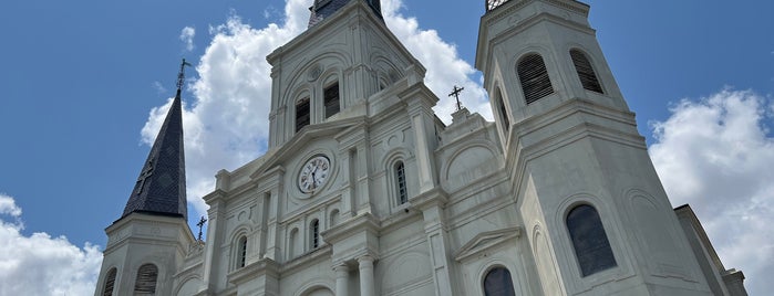 St. Louis Cathedral is one of N.O..