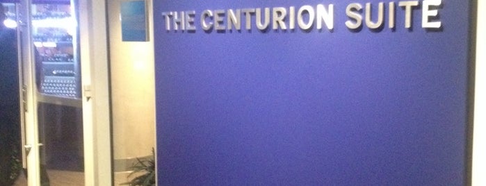 The Centurion Suite by American Express is one of American Express Lounges.