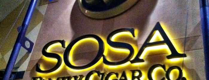 Sosa Family Cigar Co is one of Tempat yang Disukai Lesley.