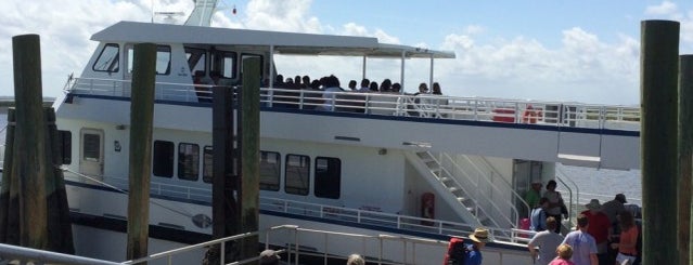 Sapelo Island Ferry Landing: East is one of Savannah.