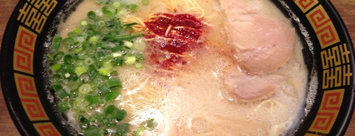 Ichiran is one of 行け麺.