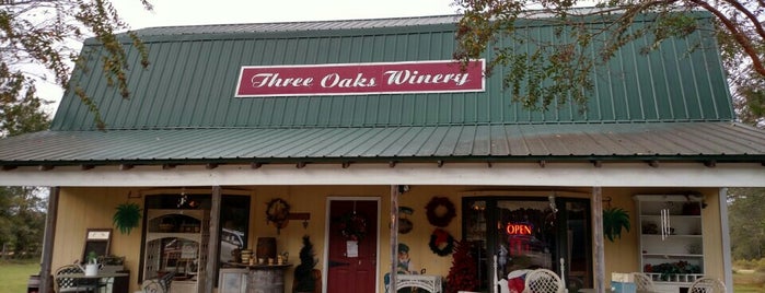 Three Oaks Winery is one of Florida Grape Growers Association Winery List.