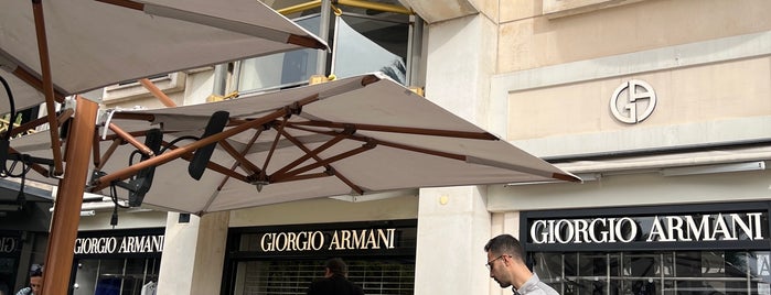 Armani Caffè is one of Cannes.