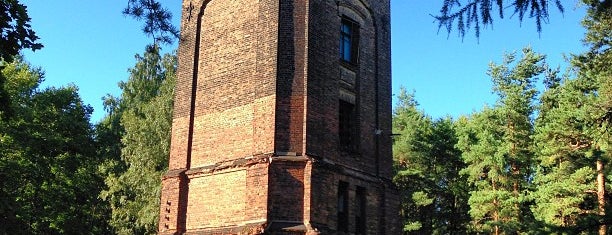 Башня в парке Лесотехнической Академии is one of Интересное в Питере.