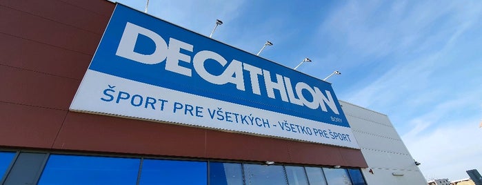 Decathlon is one of Bratislava.