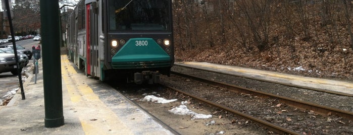 MBTA Brandon Hall Station is one of MBTA Subway Stations.