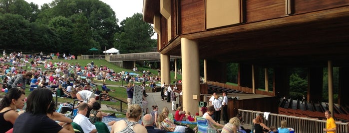 Wolf Trap National Park for the Performing Arts (Filene Center) is one of US East Coast.