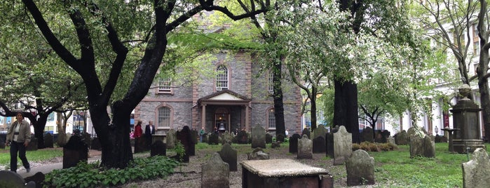 St. Paul's Chapel is one of DINA4NYC.