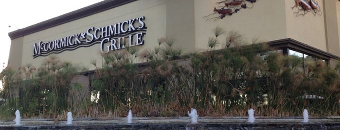 McCormick & Schmick's Grille is one of Anaheim Garden Walk Dining.