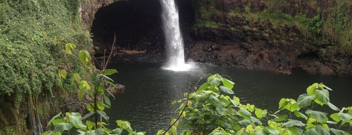 Rainbow Falls Park is one of Hawai'i.