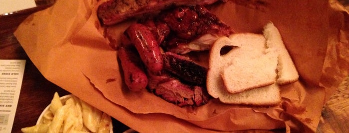 Hill Country Barbecue Market is one of Adela's favorite restaurants.