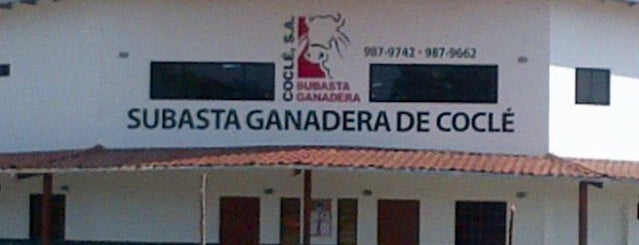 Subasta Ganadera De Cocle is one of Playas Coclé Pma Oeste.