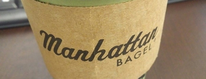 Manhattan Bagel is one of Place's to Eat.