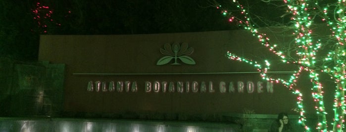 Atlanta Botanical Garden is one of SE.