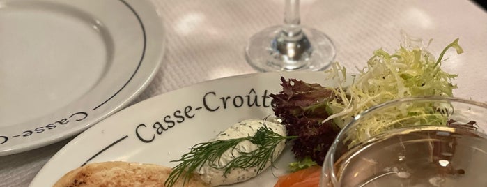 Casse-Crôute is one of London restaurants.