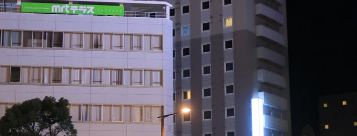 Hotel Route-Inn Miyazaki Tachibanadori is one of ヤン : понравившиеся места.