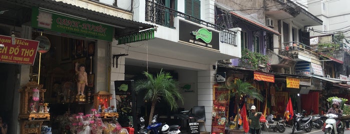 Green Mango is one of Hanoi treats.