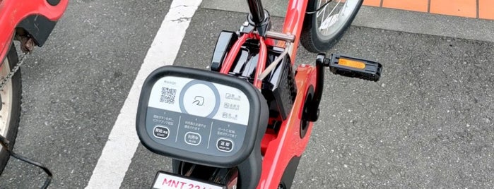 C5-15.Sevev-Eleven Minato Shibautafuto store - Tokyo Minato City Bike Share is one of 東京の東側のバイクシェアのサイクルポート🚲.