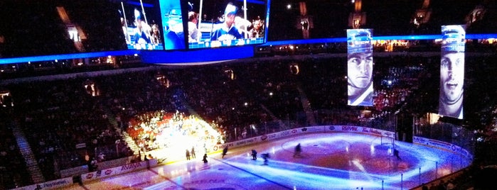 Rogers Arena is one of NHL + MLS Mar-26-2013.