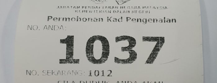 Jabatan Pendaftaran Negara (JPN) is one of Office KL.