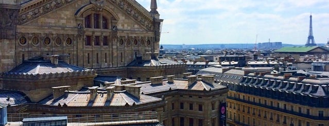 Galeries Lafayette Haussmann is one of Rooftops à Paris.