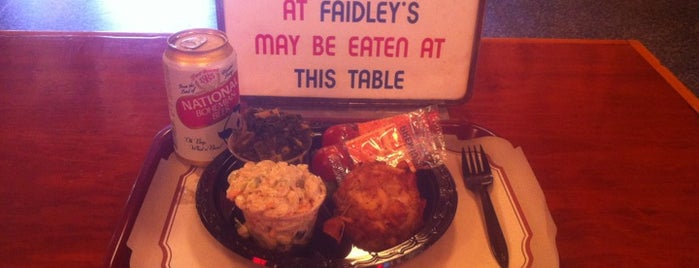Faidley's Seafood is one of B More Foodie 40.
