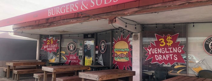 Burgers & Suds is one of Grilles, BBQ, Steaks & Burgers.