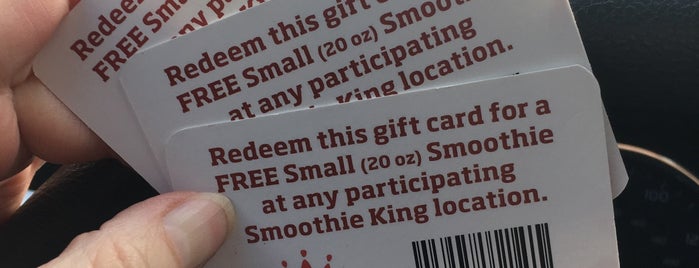 Smoothie King is one of Lieux qui ont plu à Doug.